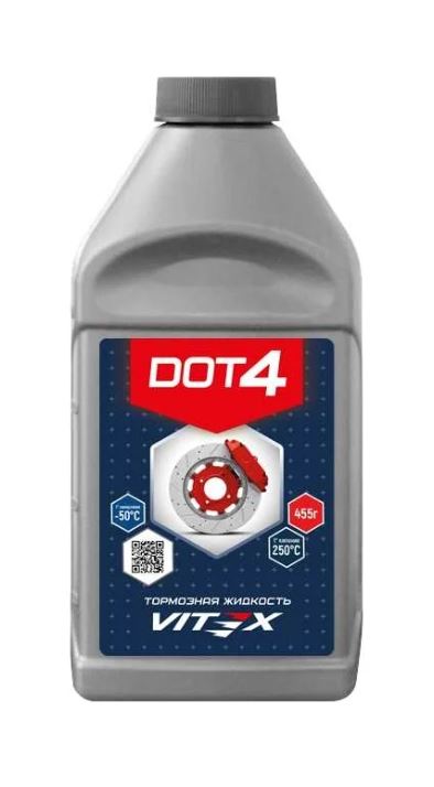 Тормозная жидкость Vitex DOT 4  455гр