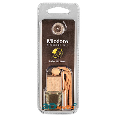 Ароматизатор  MIODORE Lady Million Парфюм жидкий подвесной Китай 7мл