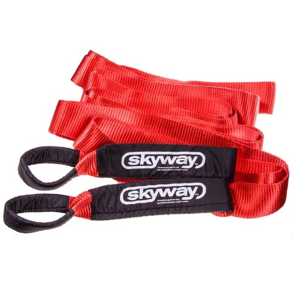 Трос динамический 7т 5м 70мм 2 петли SKYWAY S07401001
