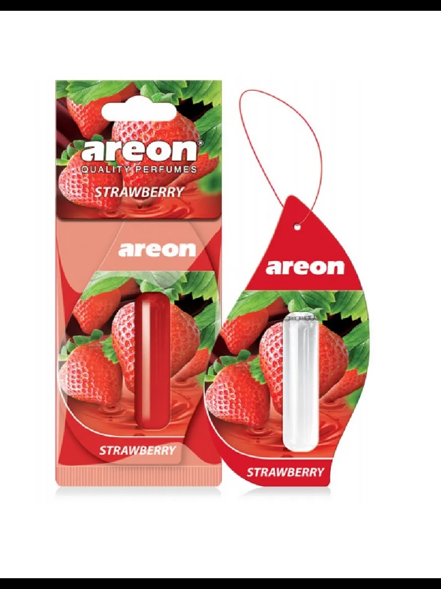 Ароматизатор подвесной гелевый AREON Гель 5мл Strawberry