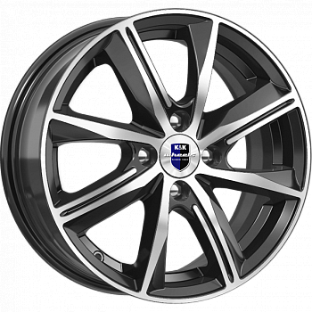 диски КиК АРНАР 6,0xR15 4x100 67,1 40 алмаз_черный